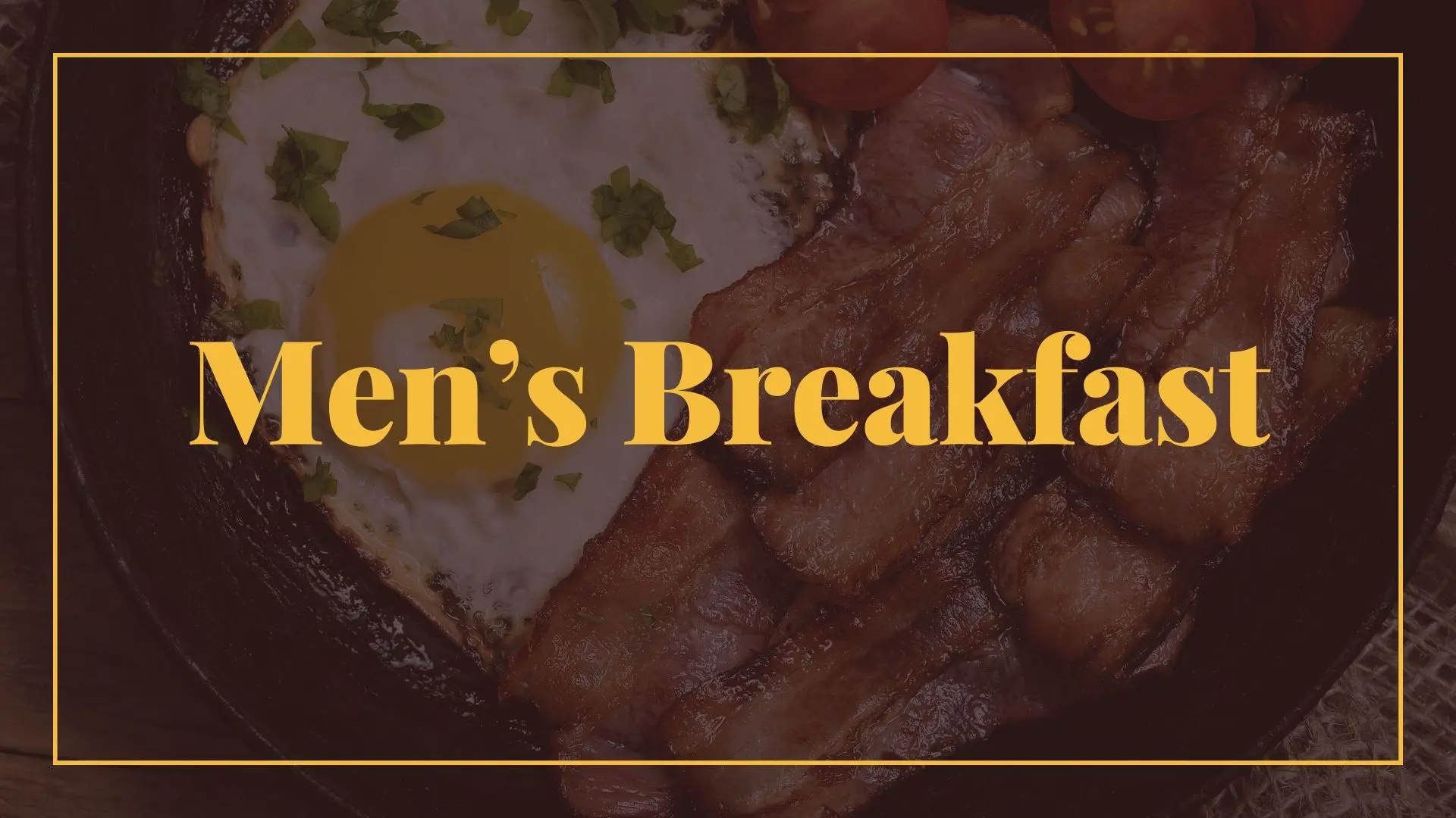 Click Here to Register for Men's Breakfast